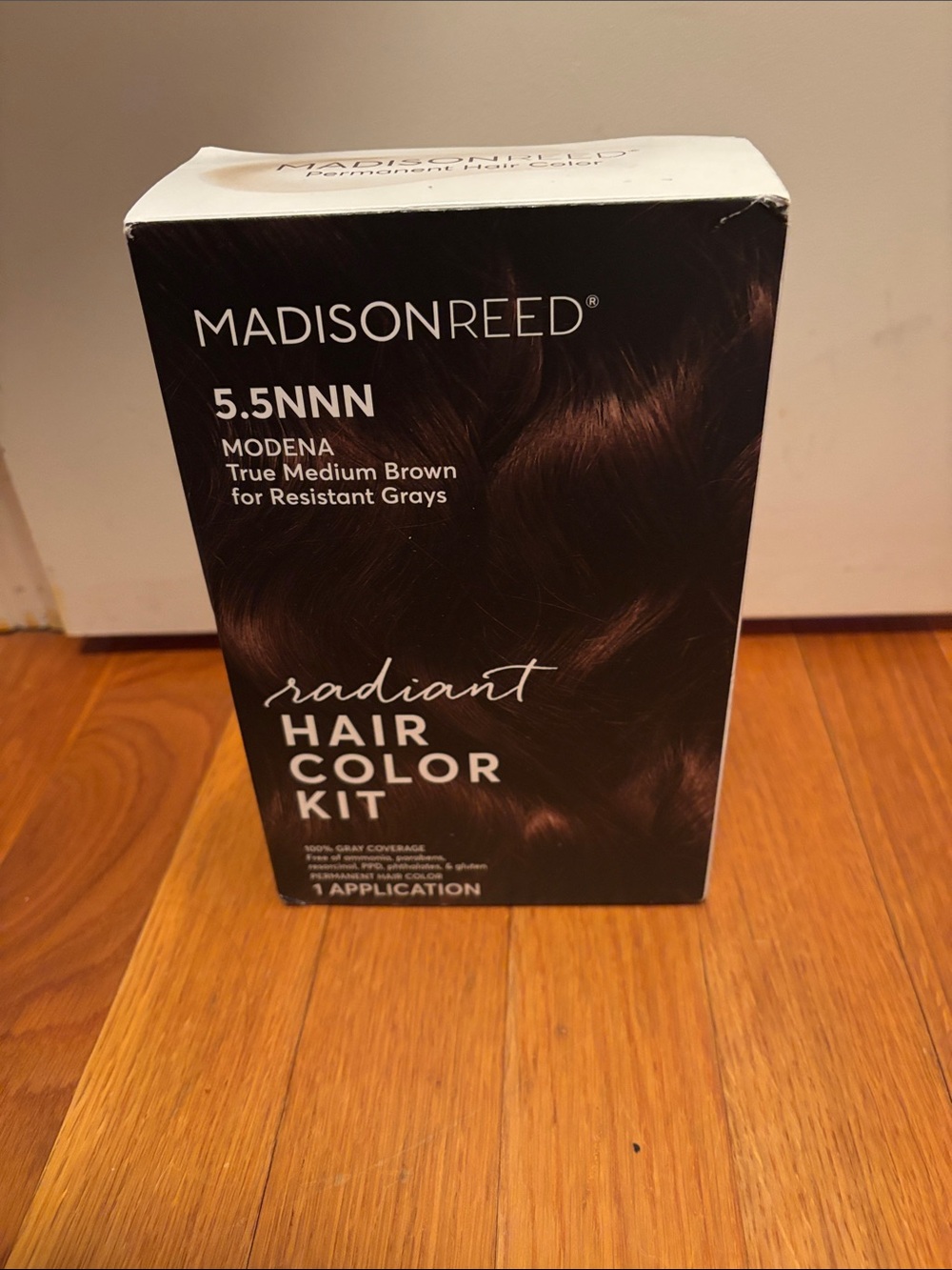 Madison Brown Radiant Hair Color Kit - 5.5NN Modena True Medium Brown